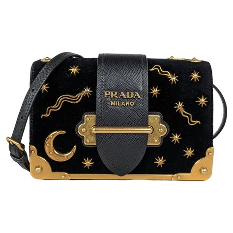 prada cahier small astrology bag|prada cahier moon and stars.